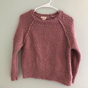 Mauve soft sweater